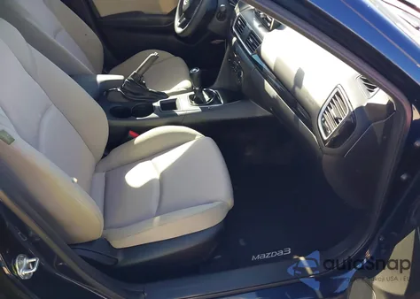 2014 Mazda Mazda3 I Sport z USA, uszkodzony, nr VIN JM1BM1K75E1209734